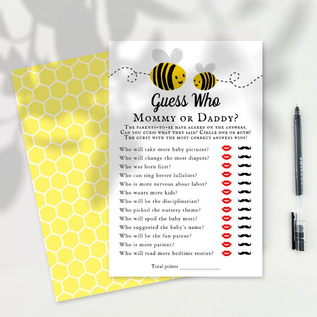Sweet Little Honey Bee Baby Shower spielt (Von Creator hochgeladen)