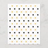 Sweet Little Honey Bee Birthday Party Einladung Flyer (Hinten)