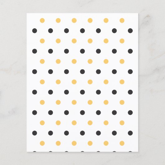 Sweet Little Honey Bee Birthday Party Einladung Flyer (Hinten)