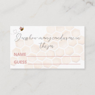 Sweet Little Honey Guessing Game Cards Begleitkarte