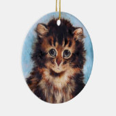 Sweet Little Kitten Face ・ Louis Wain ・ Ornament (Rechts)