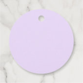 Sweet Little Lamb Baby Baptisse Geschenkanhänger (Rückseite)