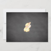 Sweet Little Lamb Baby Dusche Einladung (Rückseite)
