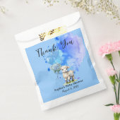 Sweet Little Lamb Blue Hydrangea Balloon Geschenktütchen (Versiegelt)