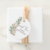 Sweet Little Lamb First Birthday Greenery Geschenkanhänger (Beispiel)