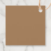 Sweet Little Lamb Greenery First Holy Communion Geschenkanhänger (Rückseite)