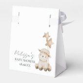 Sweet Little Lamb Greenery Vielen Dank Geschenkschachtel (Rückseite)