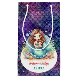 Sweet Little Mermaid Baby Kleine Geschenktüte