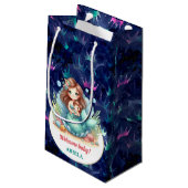 Sweet Little Mermaid Baby Kleine Geschenktüte (Rückseite Schrägansicht)