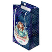 Sweet Little Mermaid Baby Kleine Geschenktüte (Vorderseite Schrägansicht)