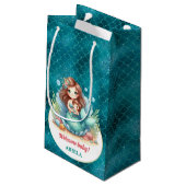 Sweet Little Mermaid Baby Kleine Geschenktüte (Rückseite Schrägansicht)