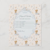 Sweet Little Mouse Baby Shower Enclosure Card Begleitkarte (Vorderseite)