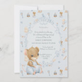 Sweet Little Mouse Baby Shower Invitation Einladung (Vorderseite)