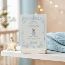 Sweet Little Mouse Baby Shower Invitation