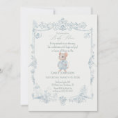Sweet Little Mouse Baby Shower Invitation Einladung (Vorderseite)