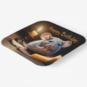 Sweet Little Mouse Pappteller (Gewinkelt)