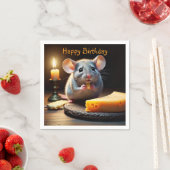 Sweet Little Mouse Serviette (Beispiel)