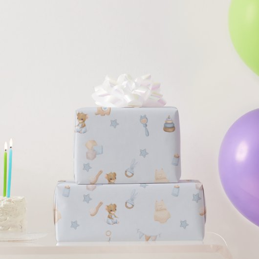 Sweet Little Mouse Wrapping Paper Geschenkpapier (Partygeschenke)