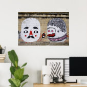 Sweet Little Mustache Poster (Heimbüro)