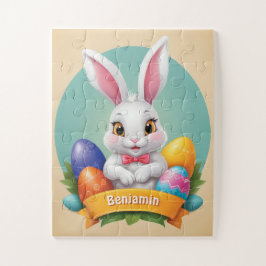 Sweet Little Oaster Rabbit Personalisiert Kids Puzzle