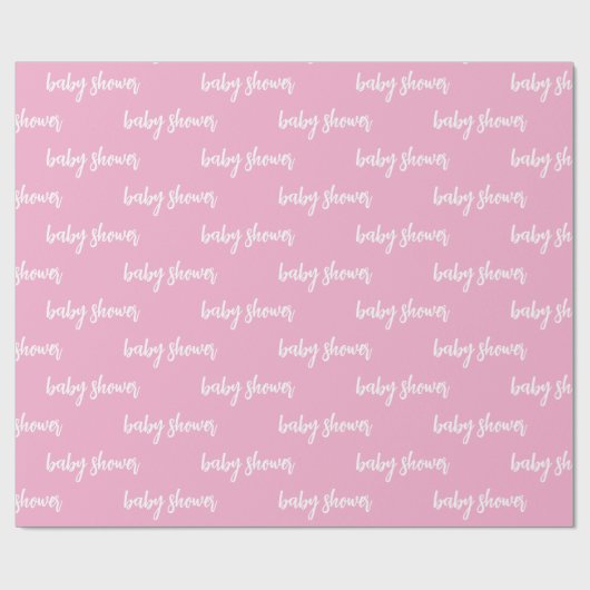 Sweet Little One Baby Dusche Packpapier (Flach)