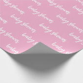 Sweet Little One Baby Dusche Packpapier (Ecke)