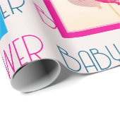 Sweet Little One Baby Dusche Packpapier (Rolleneckpunkt)