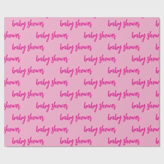 Sweet Little One Baby Dusche Packpapier (Flach)