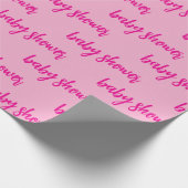 Sweet Little One Baby Dusche Packpapier (Ecke)