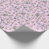 Sweet Little One Candy Theme Geschenkpapier (Ecke)