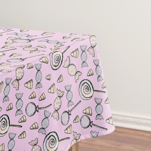 Sweet Little One Candy Theme Party Tischdecke (Beispiel)