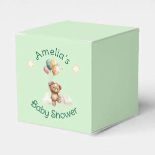 Sweet Little One on Way Green Baby Shower Geschenkschachtel