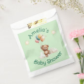 Sweet Little One on Way Green Baby Shower Geschenktütchen (Versiegelt)