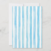 Sweet Little One Summer Lemon Baby Dusche Einladung (Rückseite)