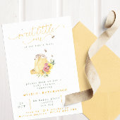 Sweet Little One Sunflowers Honey Bee Baby Dusche Einladung