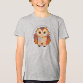 Sweet little owl, uil, Tri-Blend shirt