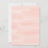 Sweet Little patch pumpkin florals is on the way Einladung (Rückseite)