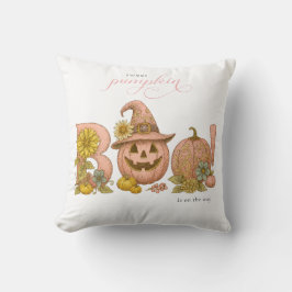 Sweet Little patch pumpkin florals is on the way Kissen
