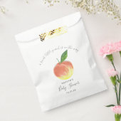 Sweet Little Peach Baby Dusche Geschenktütchen (Versiegelt)