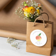 Sweet Little Peach Baby Dusche