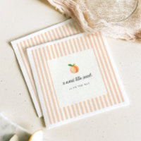 Sweet Little Peach Baby Duschpapier