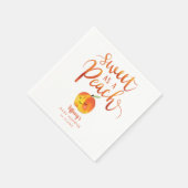 Sweet Little Peach Girls Summer Baby Dusche Serviette (Ecke)