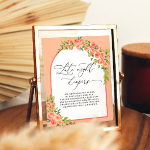 Sweet Little Peach Late Night Diapers Game Poster