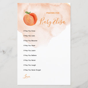 Sweet Little Peach Prayers für Baby Game