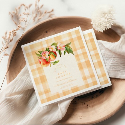 Sweet Little Peaches Kinderdusche Serviette