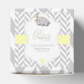 Sweet Little Peanut Elephant Baby Dusche Geschenkschachtel (Oben)