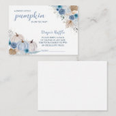 Sweet Little Pumpkin Autumn Baby Shower Begleitkarte (Vorne/Hinten)