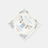 Sweet Little Pumpkin Autumn Baby Shower Serviette (Ecke)