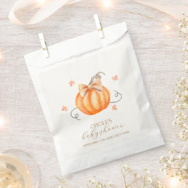 Sweet Little Pumpkin Bow Fall Baby Dusche Geschenktütchen