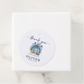 Sweet Little Pumpkin Boy Baby Dusche Danke Geschenkanhänger (Beispiel)